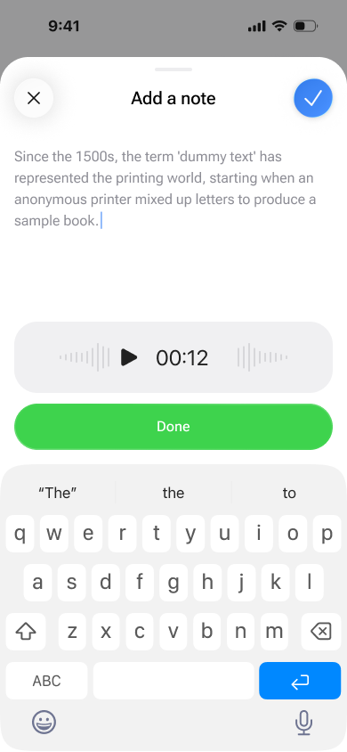 Add Notes